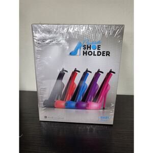 Royale Dress Pump Heel Shoe Holder for Flat Iron Curling Iron Blue